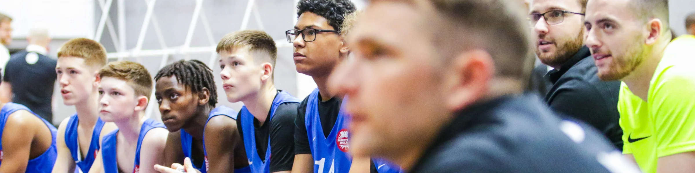 Basketball England Banner